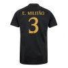 Camiseta de fútbol Real Madrid E. Militao 3 Tercera Equipación 23-24 - Hombre